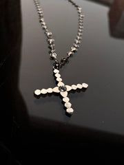 Sacred Heart Cross Necklace